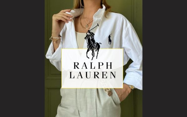 Authentic vintage women's Ralph Lauren polo shirts and sweaters on Whatnot